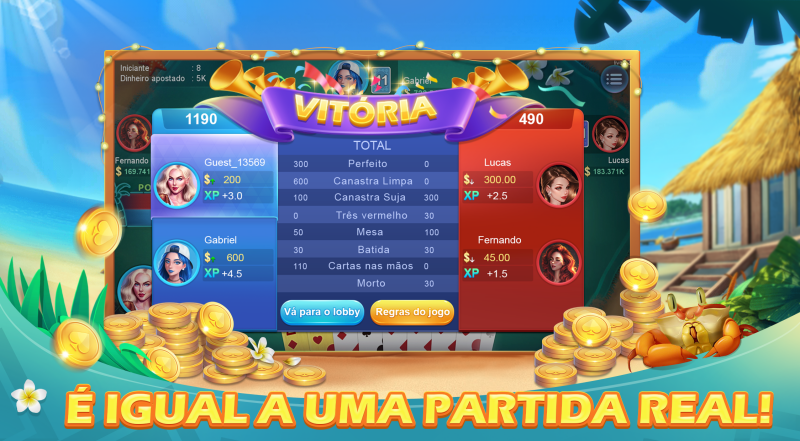 Tranca ZingPlay Jogo de cartas Screenshot1