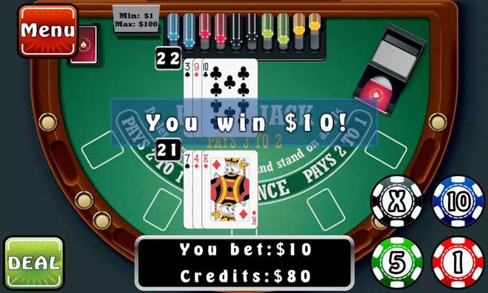 Blackjack Fever Screenshot3