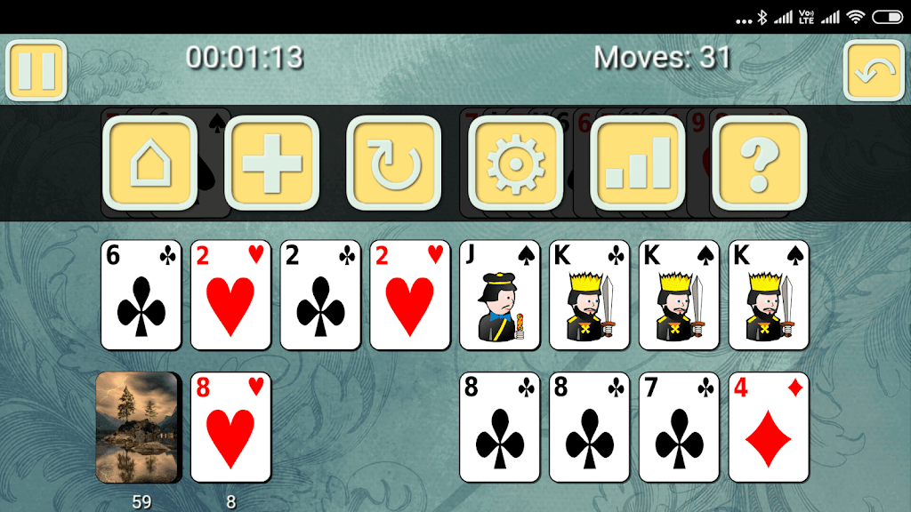 Aces and Kings Solitaire Screenshot3