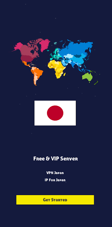 VPN Japan - IP for Japan Screenshot1