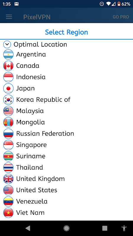 Pixel VPN : Best Free VPN - Fast & Secure VPN Screenshot3