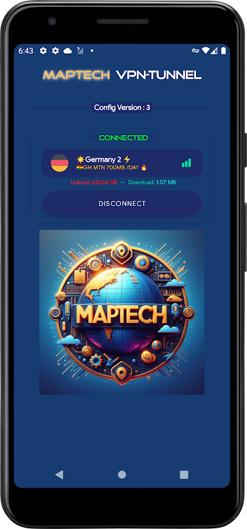 MAPTECH VPN-TUNNEL Screenshot1