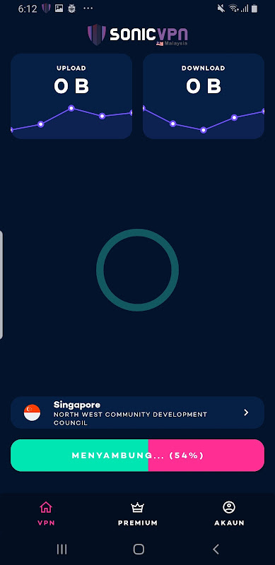 SonicVPN - VPN Malaysia Screenshot2