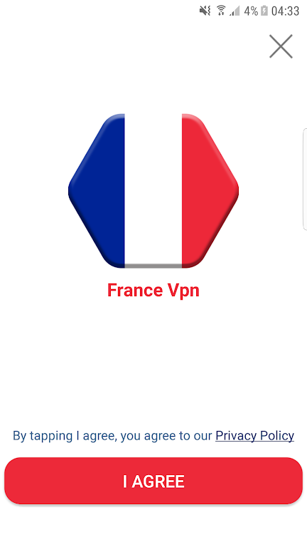 France VPN Fast & Secure Proxy Screenshot1