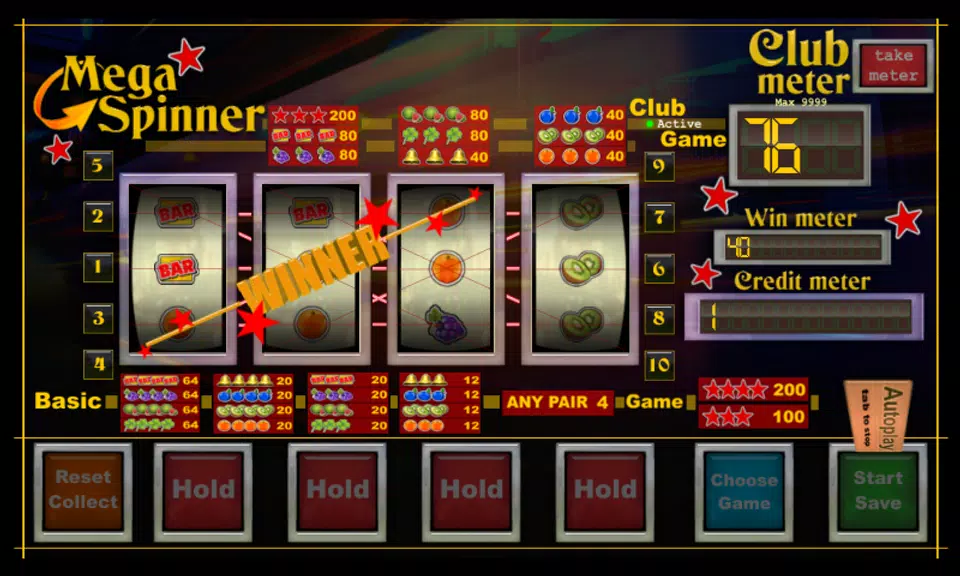 slot machine mega spinner Screenshot4