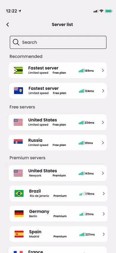 BiuBiu VPN Fast VPN Proxy Screenshot2