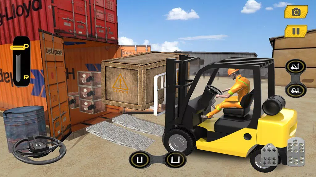 Real Forklift Simulator Games Screenshot4