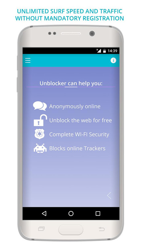 VPN Unblocker Free unlimited Best Anonymous Secure Screenshot3