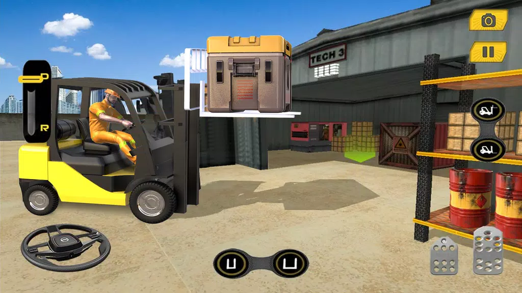 Real Forklift Simulator Games Screenshot2