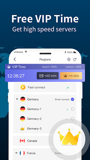 TikVPN Lite: Fast, Security Screenshot2