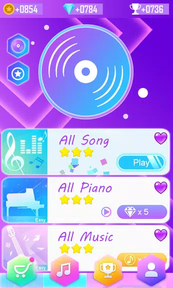 Coraline 2 Piano Tiles Game Screenshot1