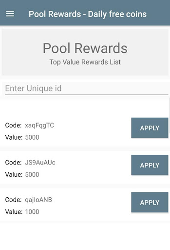 Pool Rewards - Daily Free Coins Screenshot3