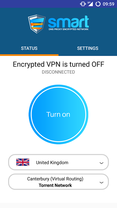 Smart DNS Proxy VPN Screenshot1