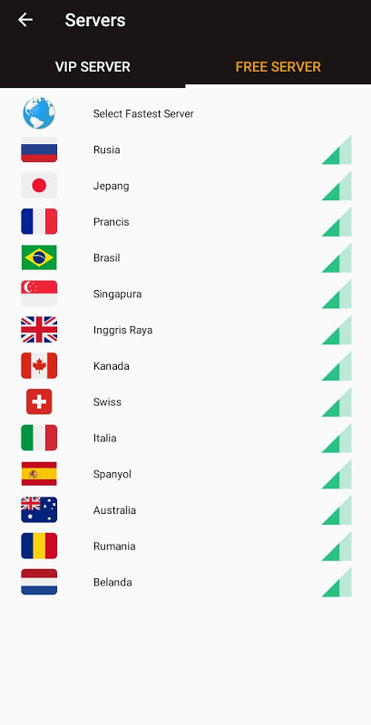 GURU VPN 2020 - Secure IP Change Fast & Unlimited Screenshot3