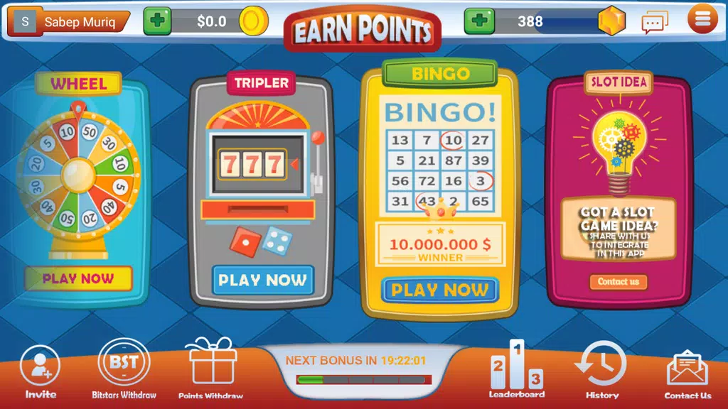 Bitstars -Earn BTC, ETH, XRP, BST by playing games Screenshot1