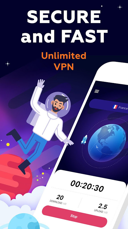 VPN for Android with Proxy Master on Turbo Speed Screenshot3