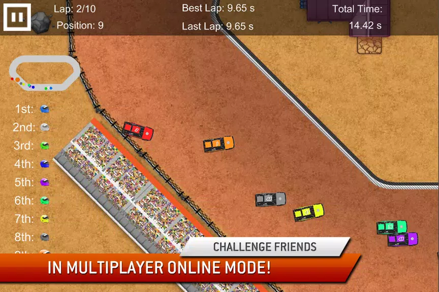 Dirt Racing Sprint Car Game 2 Screenshot3