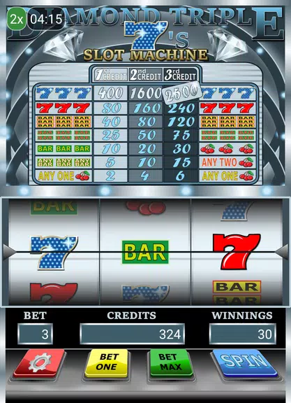 Triple Diamond 777 slots Screenshot1