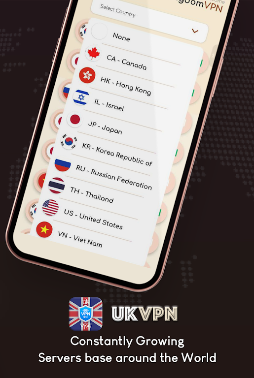 VPN United Kingdom- get UK VPN Screenshot3