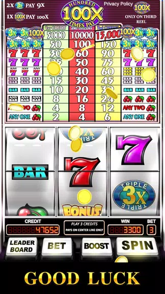 Slot Machine: Triple Hundred Times Pay Free Slot Screenshot4