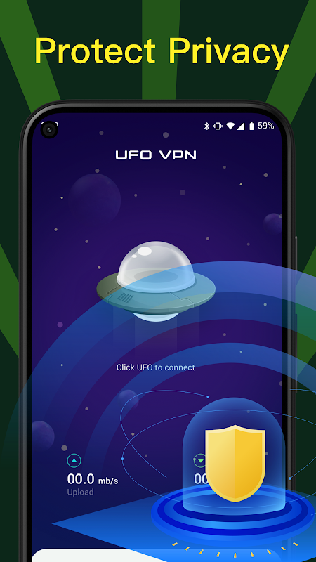 UFO VPN -VPN Proxy Master & Secure WiFi Screenshot1