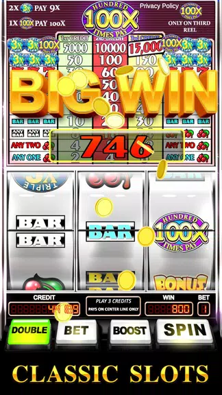 Slot Machine: Triple Hundred Times Pay Free Slot Screenshot1