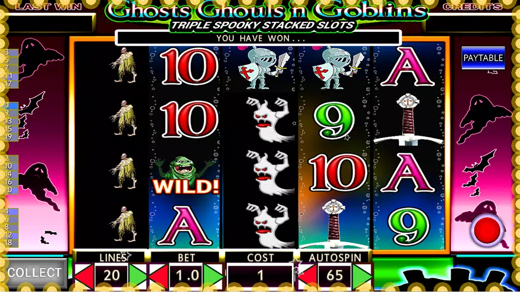 Video Slots: Goblins n' Ghosts Screenshot2