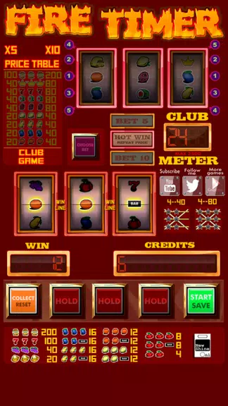 slot machine fire timer Screenshot4