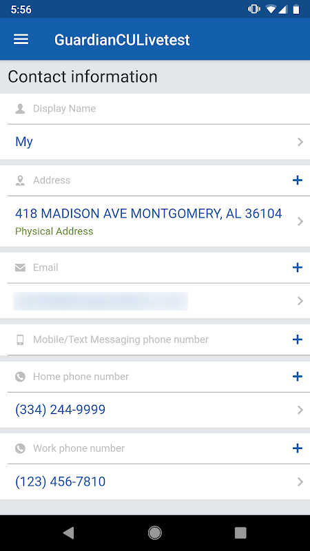 Guardian Credit Union- Alabama Screenshot4