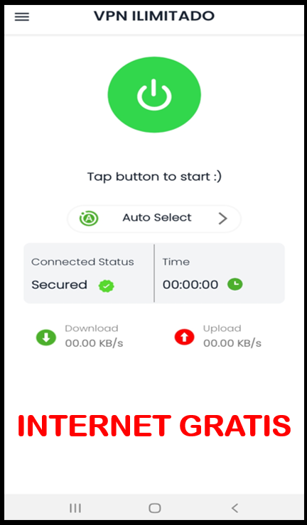 Secure VPN: internet ilimitado Screenshot1