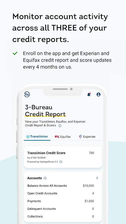 TransUnion: Credit Monitoring Screenshot4