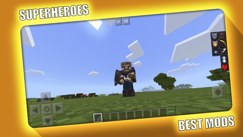 Superheroes Mod for Minecraft Screenshot3