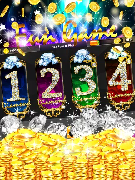 Shiny Diamond Slots – Win Black money Screenshot1