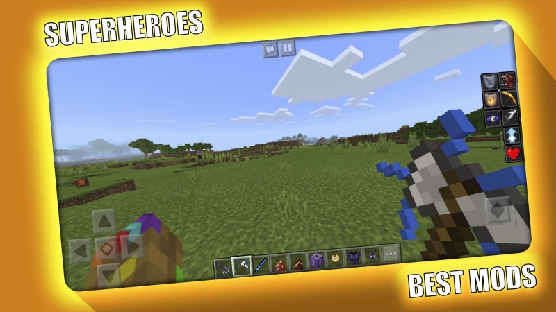 Superheroes Mod for Minecraft Screenshot2