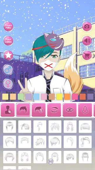 Anime Avatar - Face Maker Screenshot4