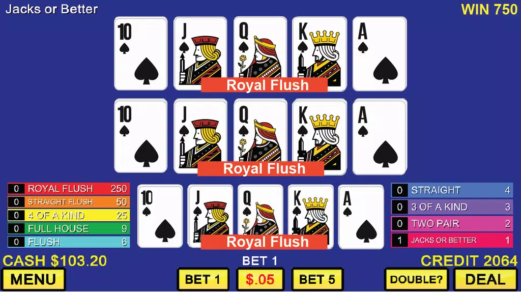 Deuces Wild Poker and Keno Screenshot4