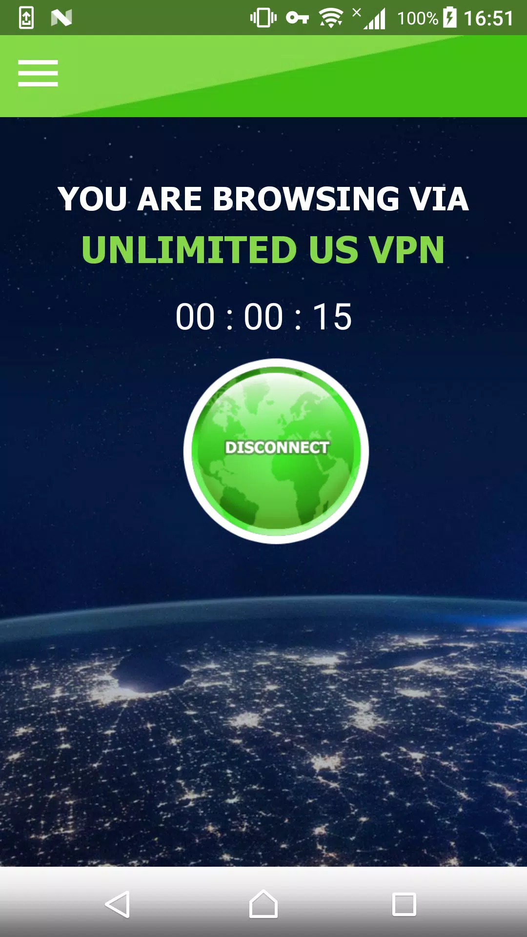 Unlimited US VPN - Secure, free & Unlimited Screenshot1