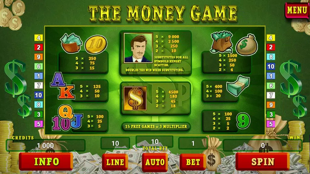 Money Game Slot Screenshot2