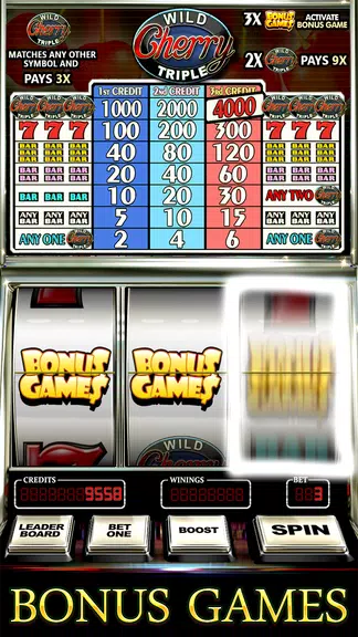 Wild Triple Cherry Slots Free Screenshot4