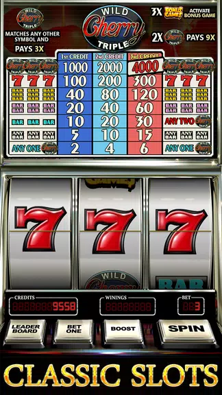 Wild Triple Cherry Slots Free Screenshot1