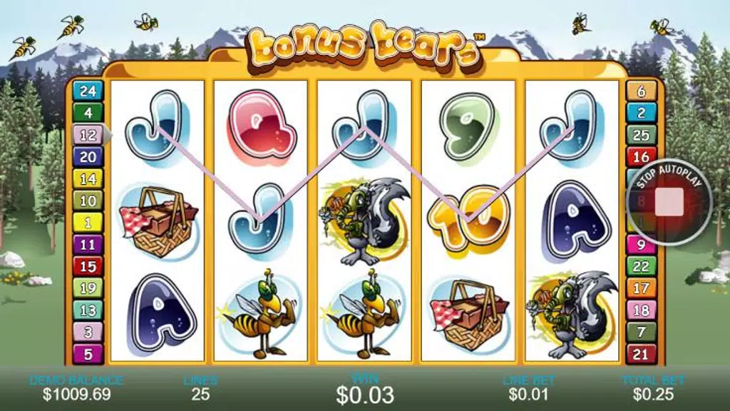 Casino Free Reel Game - BONUS BEAR Screenshot3