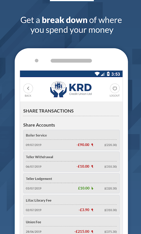 KRD Credit Union Screenshot3