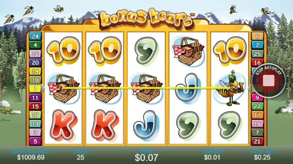 Casino Free Reel Game - BONUS BEAR Screenshot4