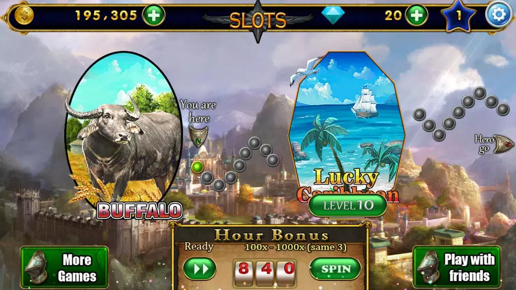 Buffalo Casino Free Slots Game Screenshot1