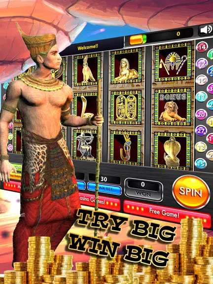 Pharaoh-pyramid Egypt slots Screenshot3