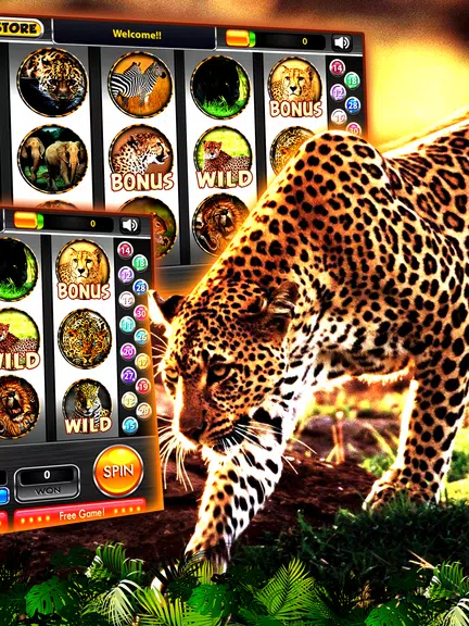 Cheetah Slots Safari Screenshot3