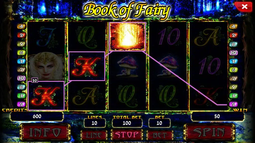 Book of Fairy - slot Screenshot3