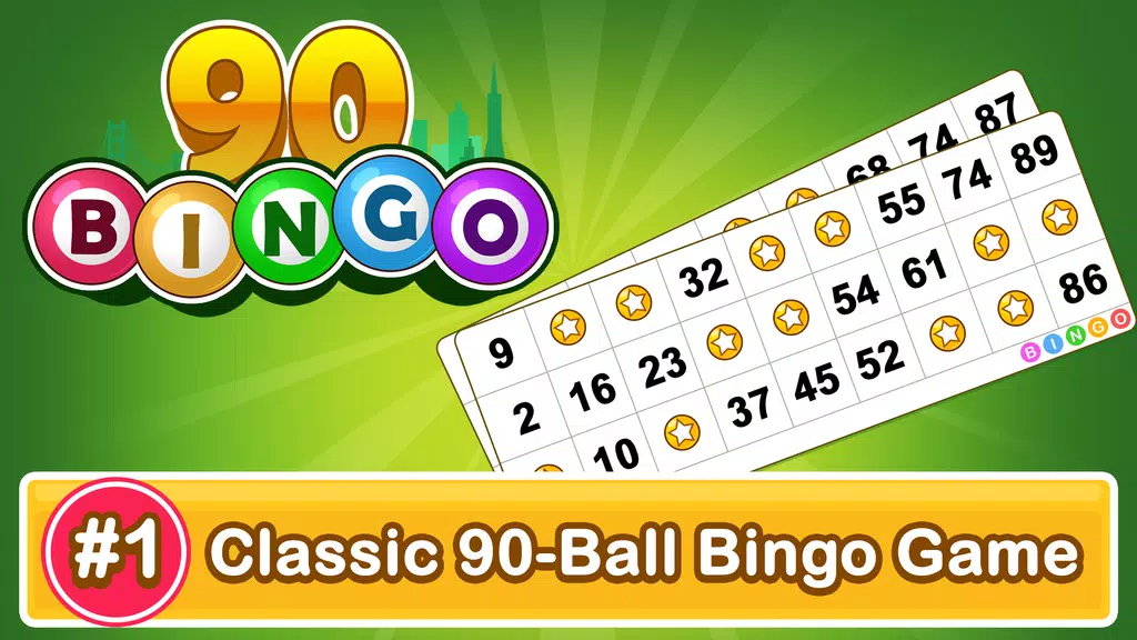 Bingo 90™: Fun Bingo 90 Game Screenshot1