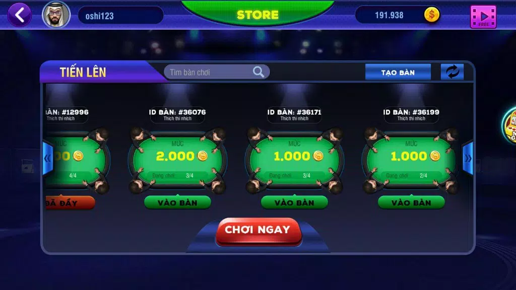 Game Bai 52Fun - Game danh bai doi thuong Online Screenshot4