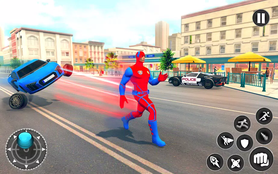 Captain Super Hero Man Game 3D Screenshot2